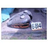 Harley Davidson Divided Tank