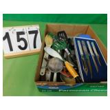 Flat Of Kitchen Utensils Includes Set Of  -