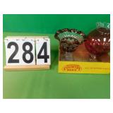 Westmoreland Ruby Footed Compote - Vase