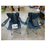 Pair Of Bag Chairs W/ Bags