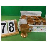 Set Of 12 Frankoma Glasses