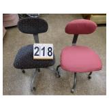 2 Desk Chairs On Wheels