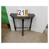 Vintage Half Table 22 X 21 1/2 X 10