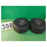 2 Go Cart Wheels 15 X 600.00NHS
