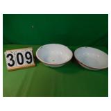 2 Granite Dish Pans
