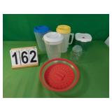 Pitchers - Apothecary Jar - Covered Container -