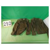 2 Military Sweaters Size 36 - 38