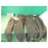 4 Military Pants 31R -30S