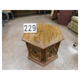 Octagon End Table 21