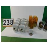 Assorted Vintage Cups/ Gasses