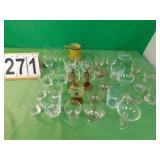 Assorted Glassware - Tote W/ Lid