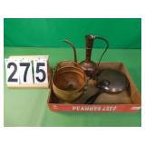 Flat  With Brass And Copper Pieces