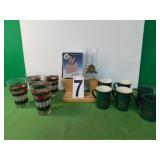 Box of Coca Cola Glasses & O