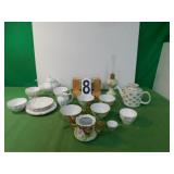 Box w/ Royal Albert Bone China ~ Misc. China