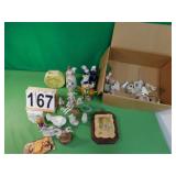 Box Of Collectibles Includes Horse