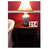 End Table and Lamp