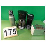 2 Coffee Makers - Stanley Thermos - Toaster