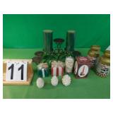 Assorted Candles Includes Candle Holder