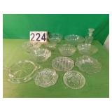 Group of Misc Glass Bowls ~ 1 Fire King Trivet