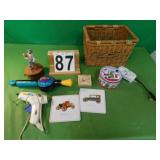 Wicker Basket W/ Timer - Bop It - Ice Creepers -