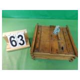 Wooden Egg Crate