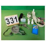 Shoe Brush - Jerry Belt - Cake Rose Candle Holder-