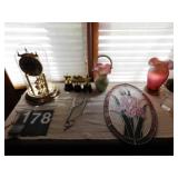 Clock - Vases - Stain Glass