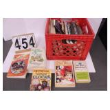 Crate Of books Includes Clocks - Dolls - Price -