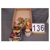 Box W/ Flintstone Mug - Magnetism Science Project-