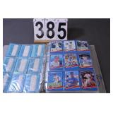 Binder Of 1991 Don Russ Blue Baseball Cards