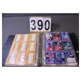 Binder Of 1989 Don Russ Orange Back Baseball -