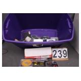 Purple Tote W. CD'S And Cassettes Includes-