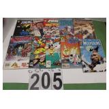 10 Comic Books Includes Mighty Mouse & Wolverine