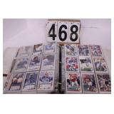 Binder Of  Fleer 1992 Football Incomplete