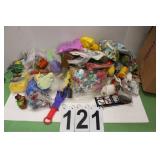 Box Of McDonald's Toys & Other Toys