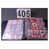 Binder Of Basketball - Football Cards 1989