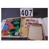 Binder Of Assorted Cereal Box Backs