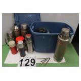 Tote With Thermos