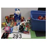 Snowman Figure ~ Homer Simpson Ornament ~