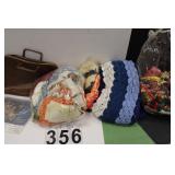 Laptop Bag ~ Religious Calendar ~ Crocheted -