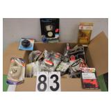 Box Of Hardware For Toilets, Furniture, Shelves