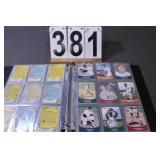 Binder Of Baseball Cards Legends 1988-89-90