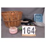 Box W/ Coin Purses - Basket  - Egg Plate -
