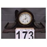 New Haven Mantle Clock Electric (Works)