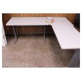 3 Piece L Shaped Corner Desk 29.5'T X 74.5'W
