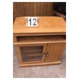 Wooden Entertainment Stand 34'T X 34.5'W X 22'D