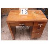 Sewing Machine Table w/ Singer Machine