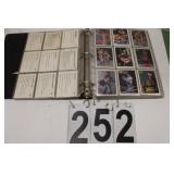 Binder of WWF Wrestling Cards