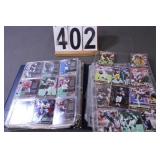 Binder Of 1995 Pro Line Football cards Incomplete
