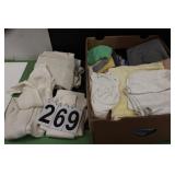 Box of Thermal Underwear ~ Towels ~ Wash Rags